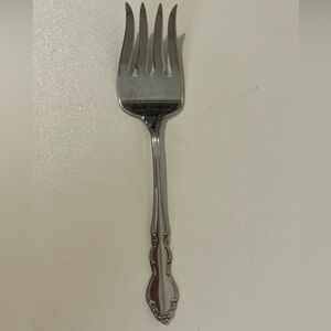 Oneida Stainless Dover Cold Meat Serving Fork Glossy